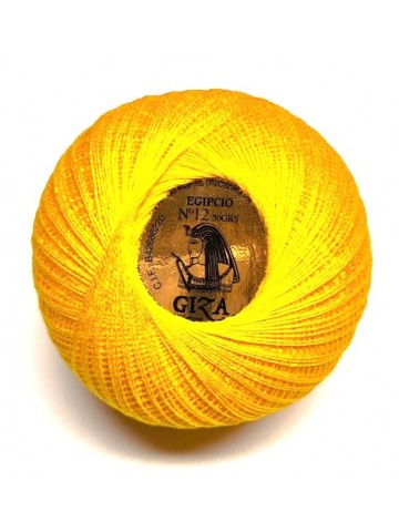Perlé 12 amarillo (1009)
